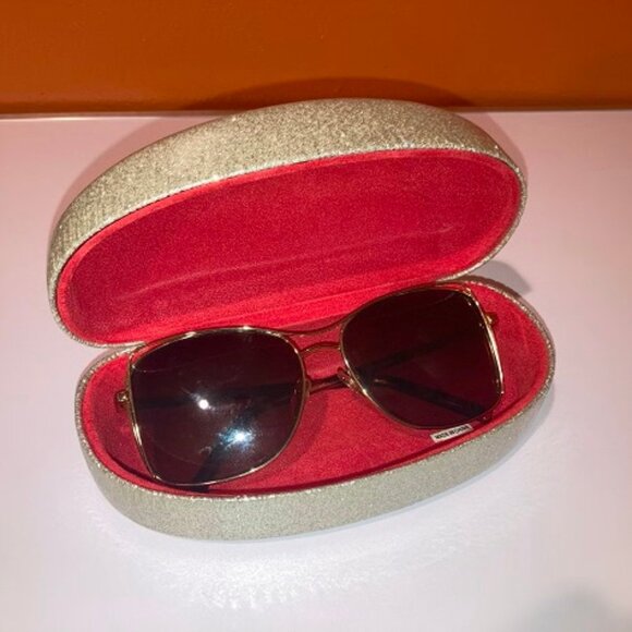 Christian Siriano Women's Shades SunGlasses Tortise Gold - Picture 3 of 9